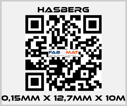 0,15MM X 12,7MM X 10M Hasberg