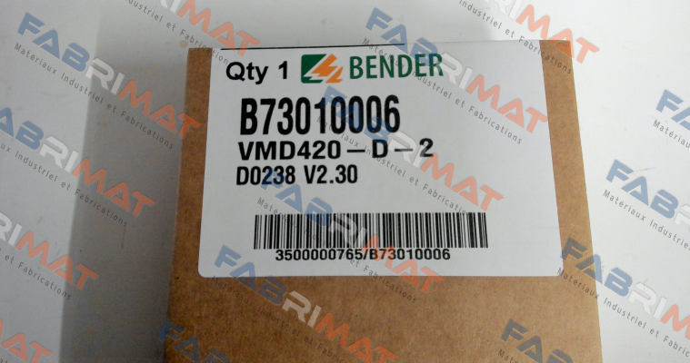 B73010006 / VMD420-D-2 Bender