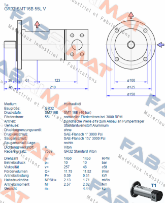 GR32 SMT 16B 55L V Settima