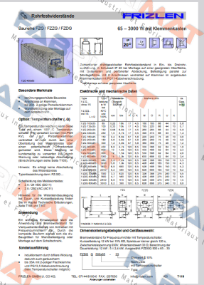 FZG600X65-82 Frizlen