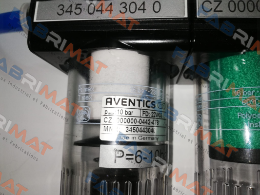 transparent hive for 3450443040 Aventics