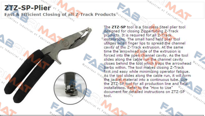 ZTZ-SP  Zippertubing