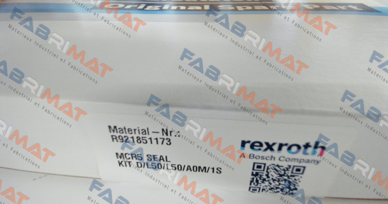 MCR5 SEAL KIT D/L50/L50/A0M/1S / for R921805069 Rexroth