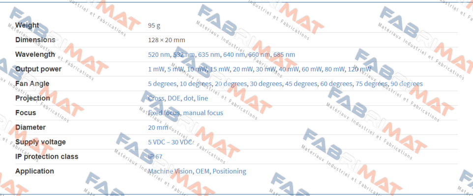 ZM18R0012 / Z15M18B-638-lg90 Z-LASER