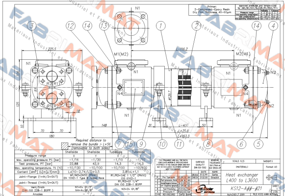 KS12-ACN-421C L1800 HS Cooler