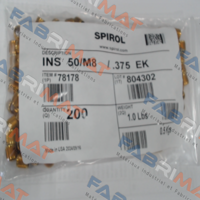 INS 50/M8 Spirol