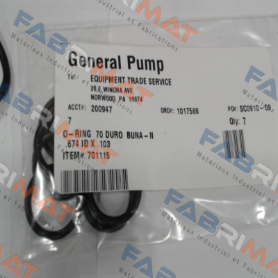 701115 General Pump