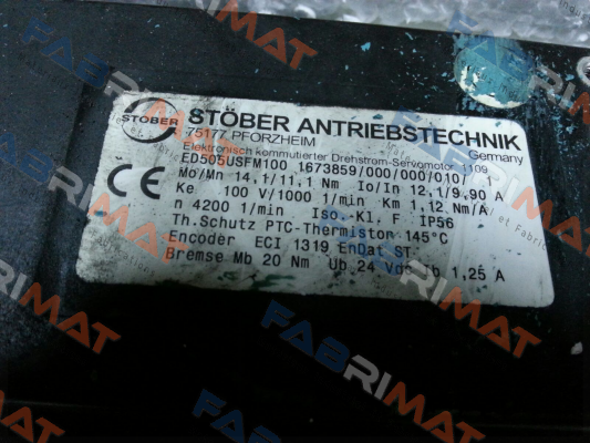 Encoder cable -54438 Stober