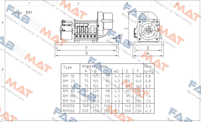 R40MM1-5.0K+5.0K  Frizlen