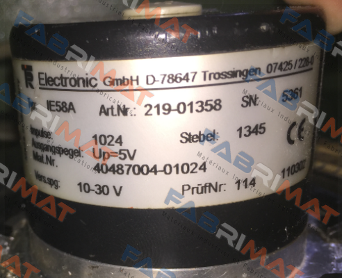 219-01358 TR Electronic