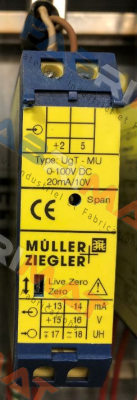 UGT-MU  0-100V Müller Ziegler