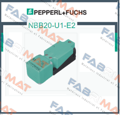 p/n: 194771, Type: NBB20-U1-E2 Pepperl-Fuchs