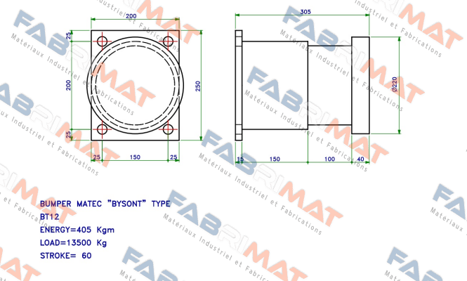 BYSONT  model BT12 Matec