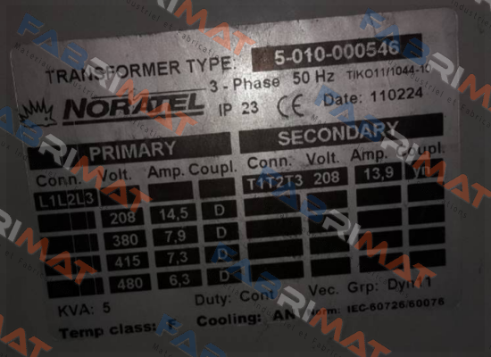 5-010-000546 - OEM   Noratel