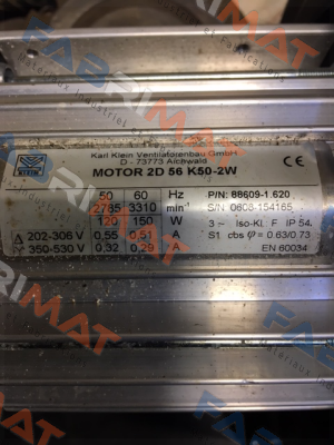 Motor 2D 56 K50-2 W  Karl Klein