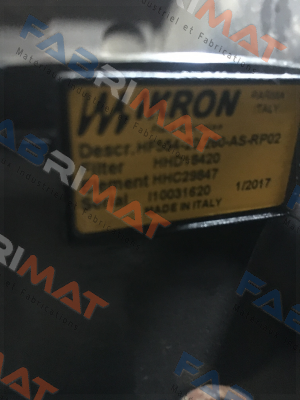 HHC29847 - HEK02-20.280-AS-RP025-VM-B17-B Ikron