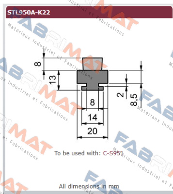 STL950A-K22 Mink Bürsten