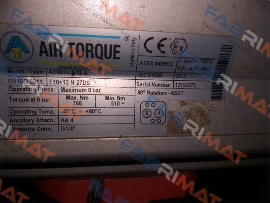 SC01200-6UF10F1227AZ Air Torque