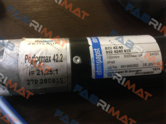 Performax 42.2   27P280815 EBM Papst