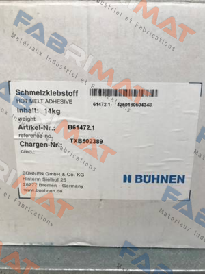 B61472.1 (1 box=14 kg) Buhnen