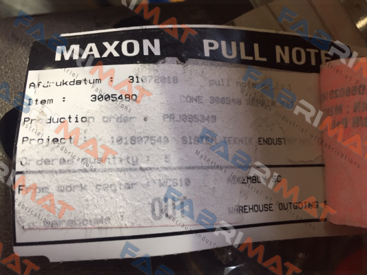 300548Q Maxon