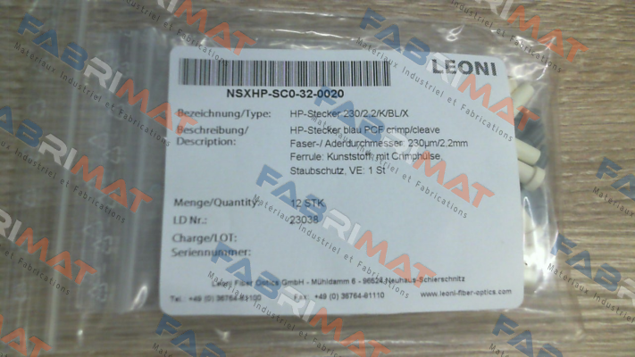 NSXHP-SC0-32-0020 Leoni