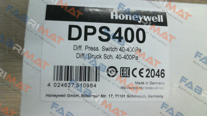 DPS400 Honeywell