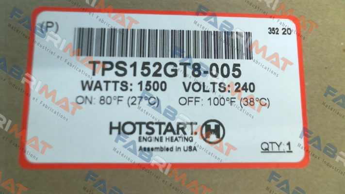 TPS152GT8-005 Hotstart