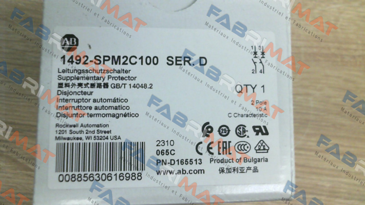 1492-SPM2C100 Allen Bradley (Rockwell)