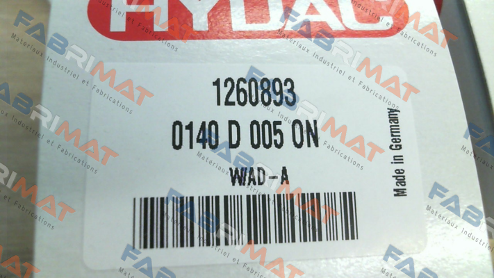 1260893 / 0140 D 005 ON Hydac