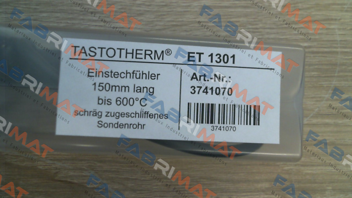 3 741 070 / ET 1301 Tastotherm