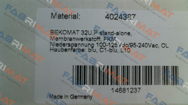 BEKOMAT 32U P Beko