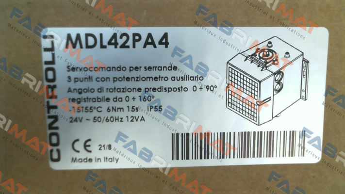 MDL42 PA4 iSMA CONTROLLI