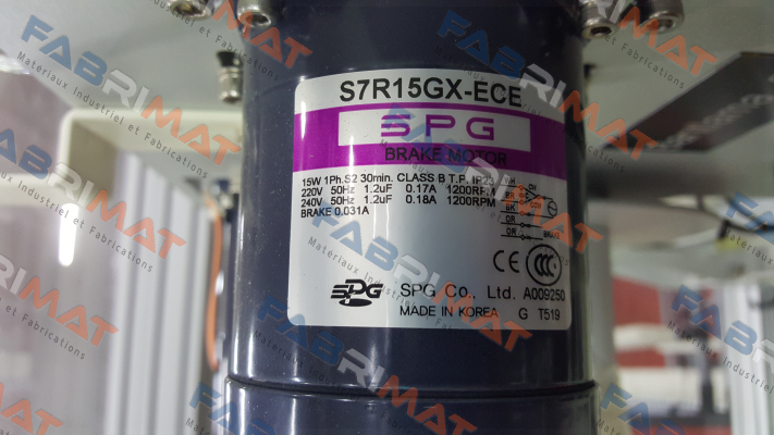 S7R15GX-ECE Spg Motor