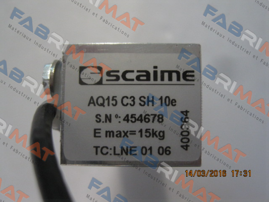 P/N: 400964, AQ15 C3 SH 10e Scaime