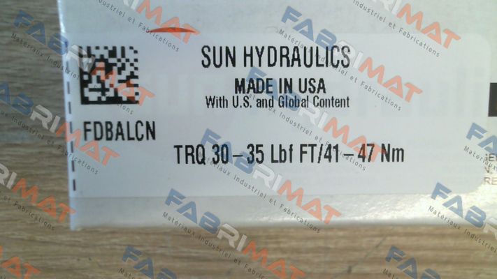 FDBALCN Sun Hydraulics