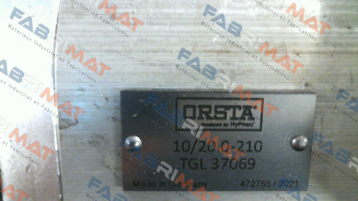 TGL 37069 (10/20.0-210) Orsta Hydraulik