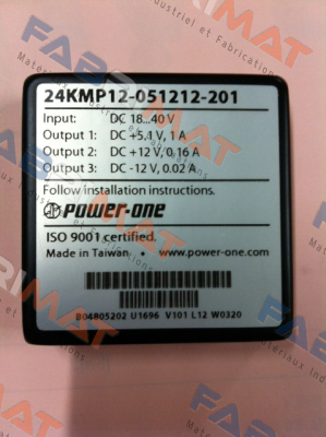 24KMP12-051212-201  Bel Power Solutions