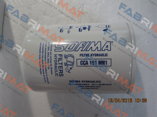 CCA151MN1 Ufi (SOFIMA FILTERS)