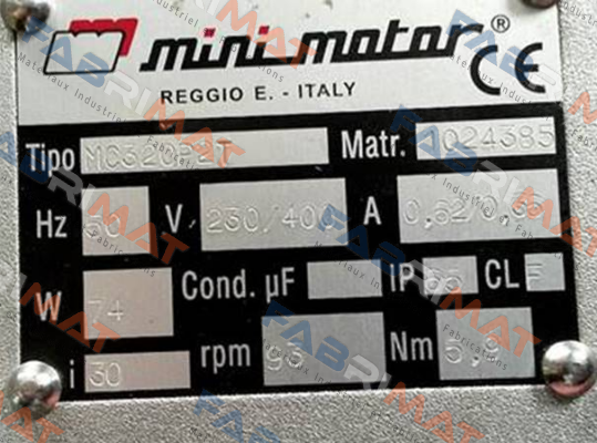 MC320P2T Minimotor