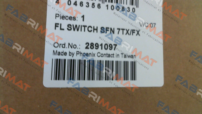 P/N: 2891097 Type: FL SWITCH SFN 7TX/FX Phoenix Contact