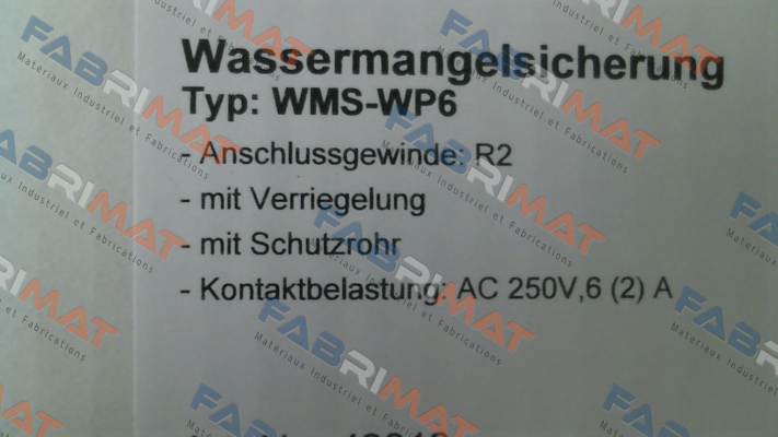 WMS-WP6 R2 Afriso