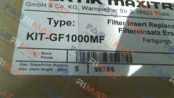 repair kit for GF1000 MF50 Maxitrol