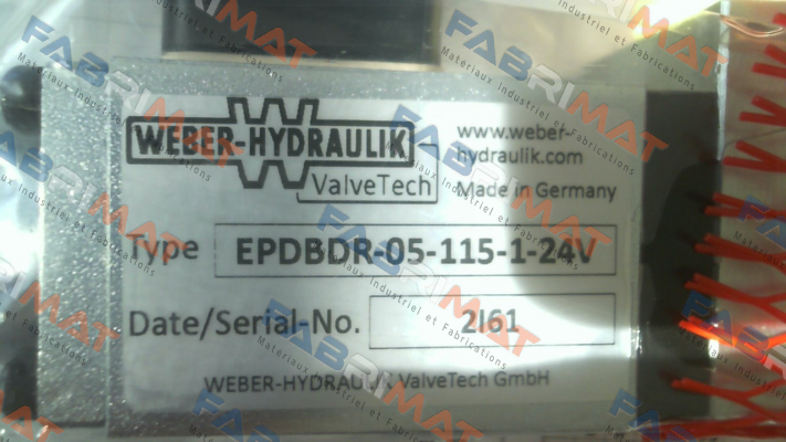 EPDBDR-05-115-1-24V Weber Hydraulik