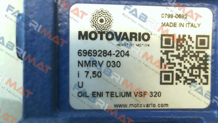 4001767, NMRV030 7,5 080*09 14 U MV Motovario