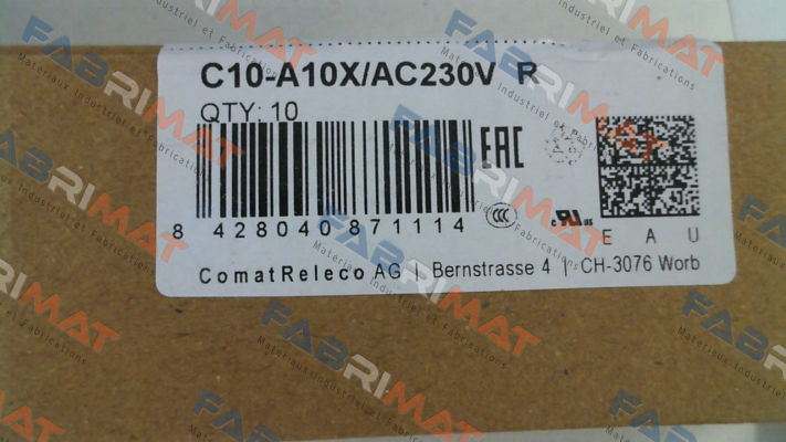 C10-A10X/AC230V Comat Releco