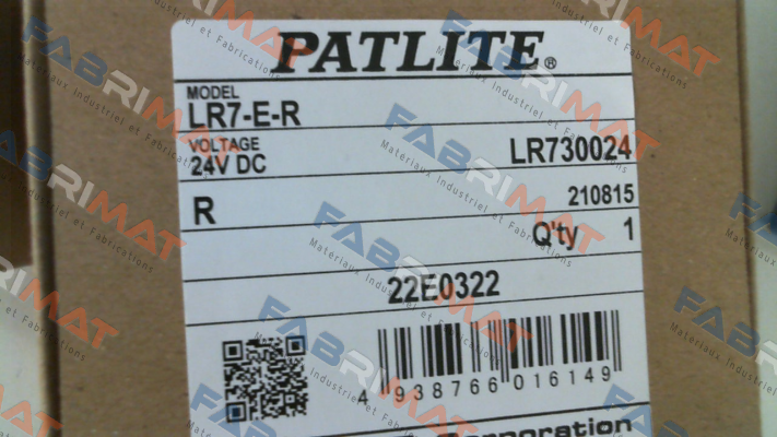 LR7-E-R Patlite