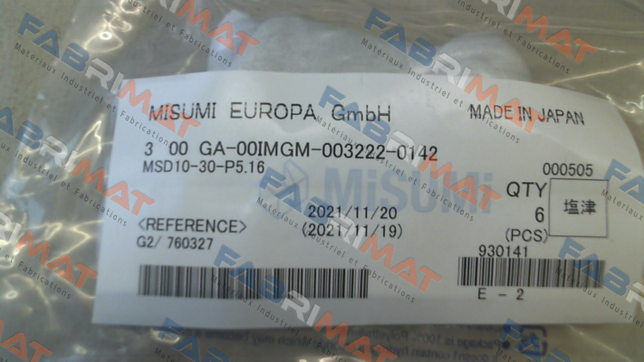 MSD10-30-P5.16 Misumi