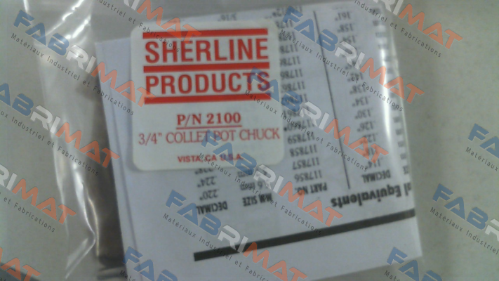 2100 Sherline Products