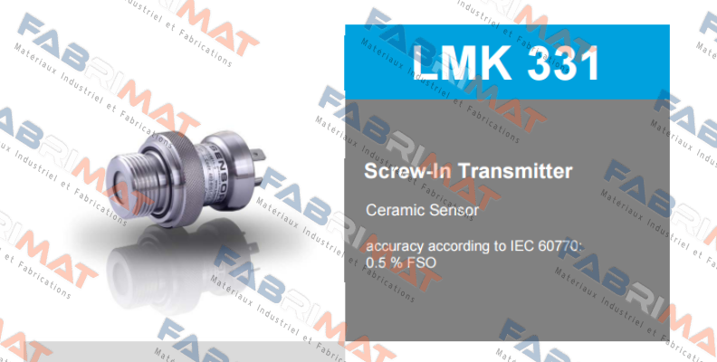 LMK331  Bd Sensors